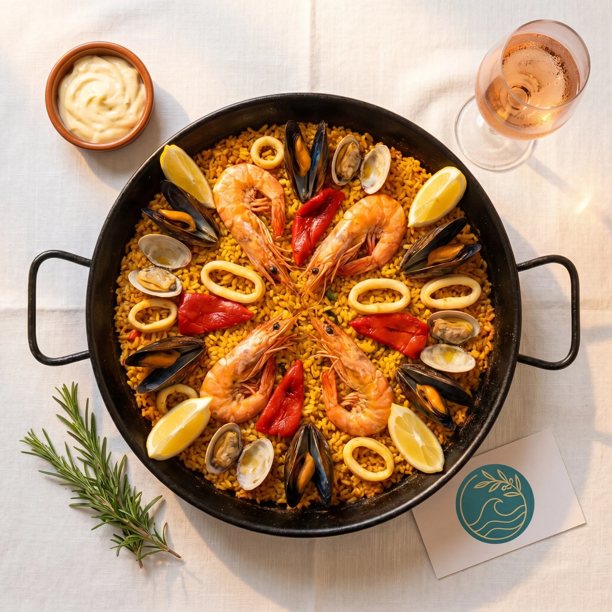 Arròs amb gamba vermella d'Arenys